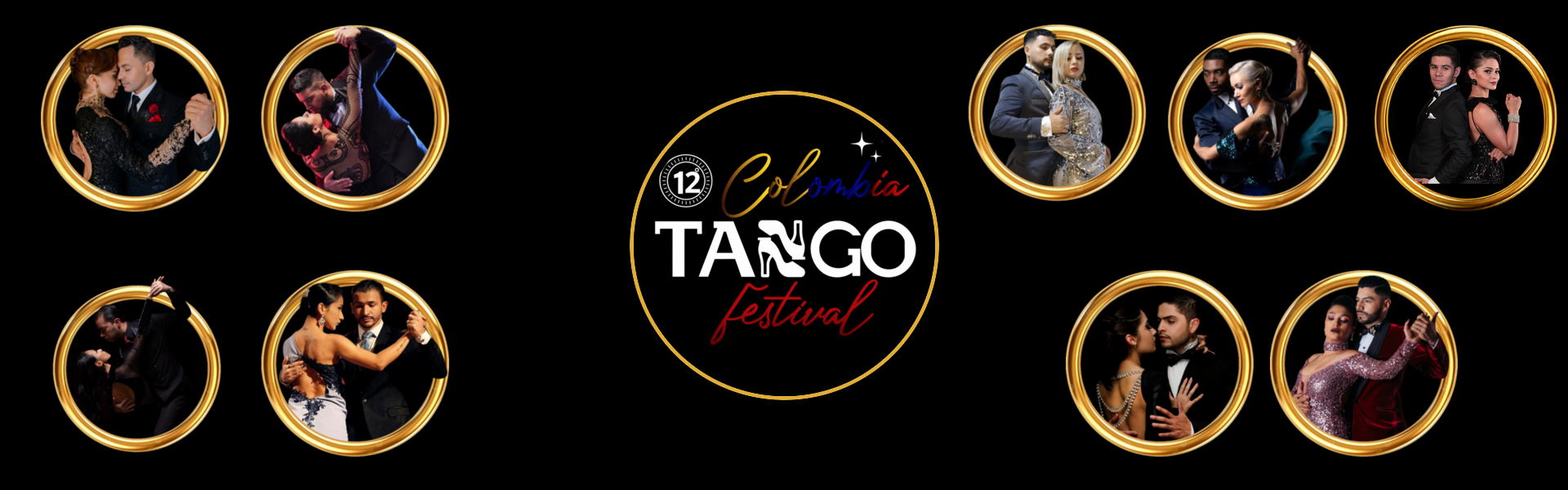 Pareja bailando tango